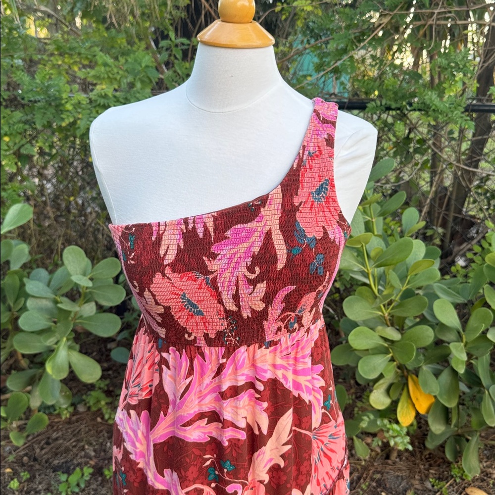 Soma one shoulder maxi dress, size medium - Picture 6 of 8